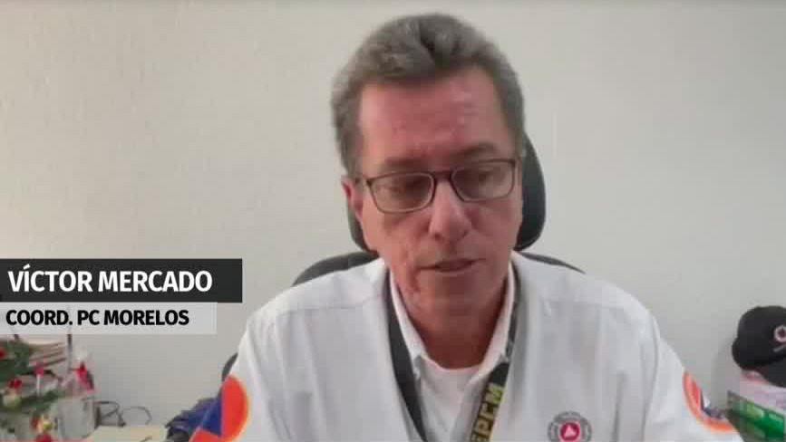 Protección Civil de Morelos informa saldo blanco tras sismo registrado en Puebla