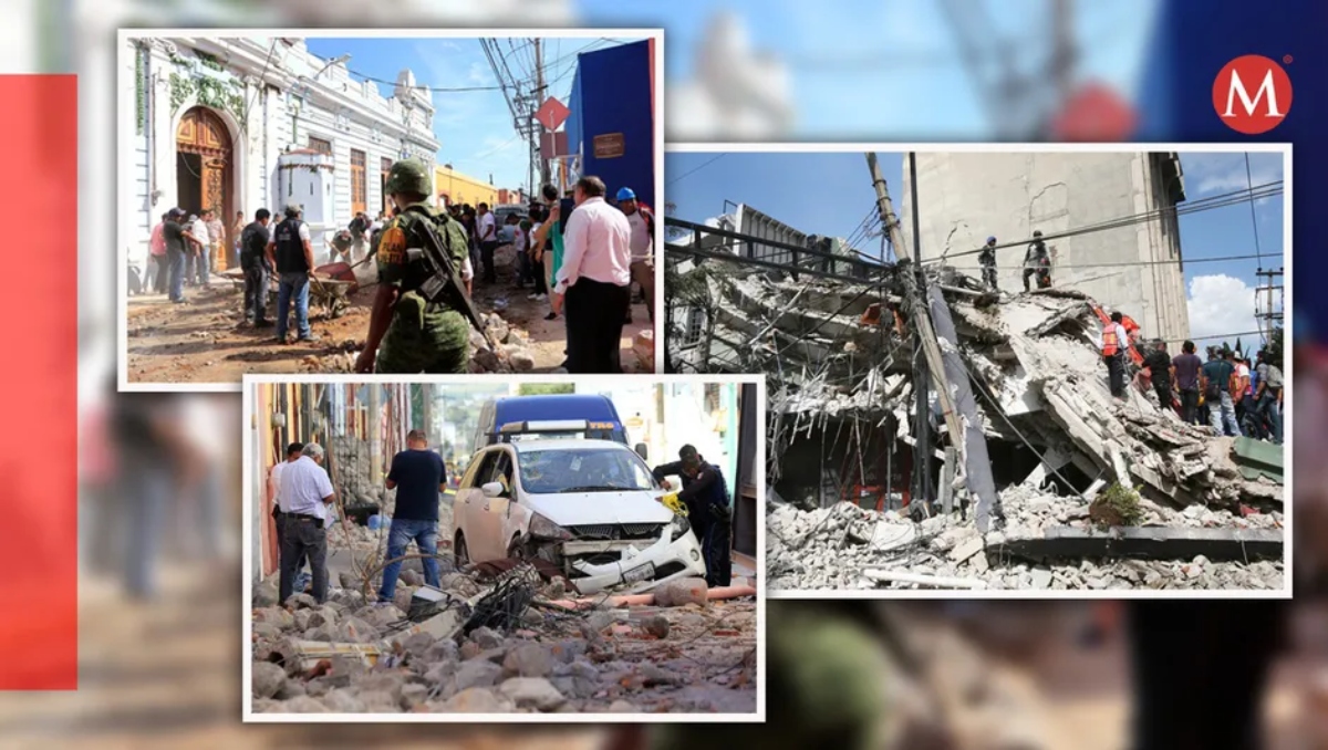 Zonas expulsoras de migrantes sienten sismo y recuerdan 19S en Puebla | Diseño Milenio