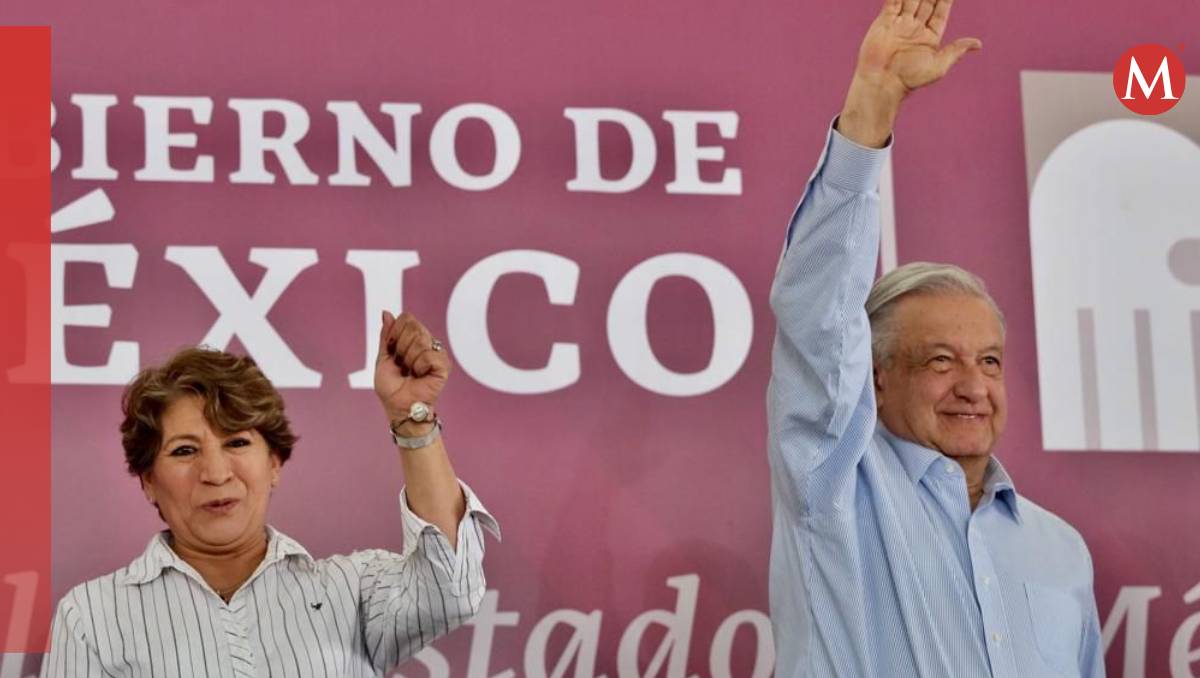El presidente y la gobernadora del Estado de México | (Diseño: Milenio)