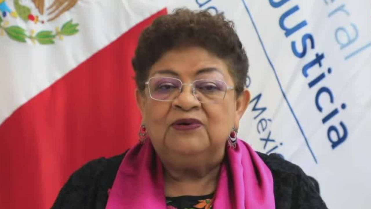 Ernestina Godoy ofrece un mensaje de agradecimiento por medios de comunicación