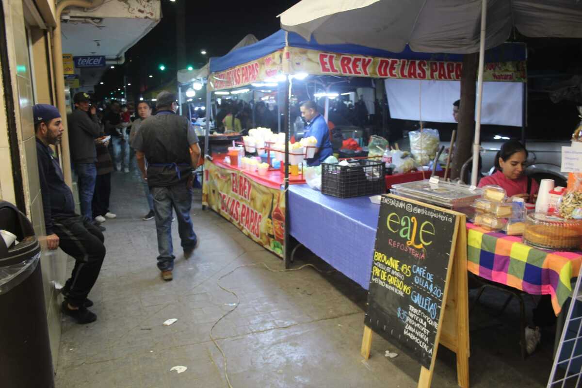 Puestos de comida en peregrinaciones de Torreón. | Especial