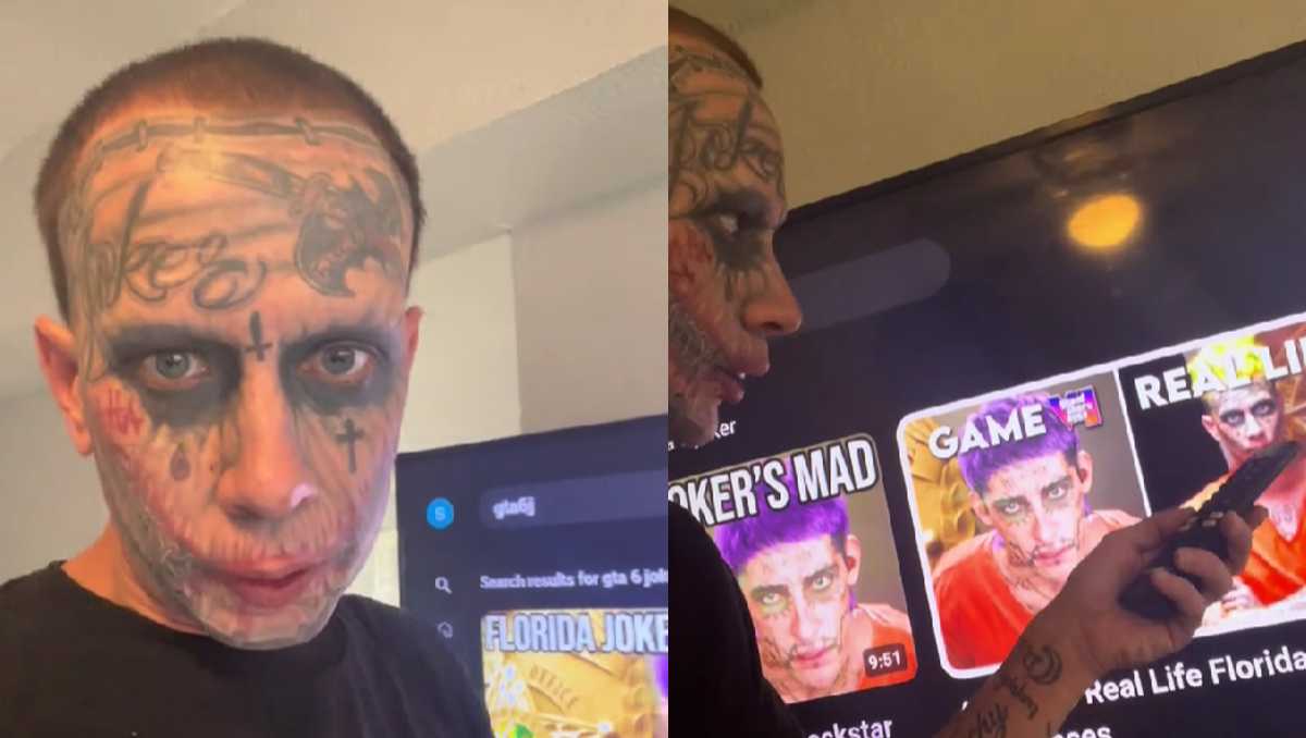 El Joker de Florida responde a GTA 6/ Captura TikTok