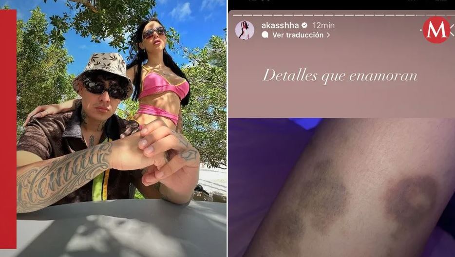 Novia de rapero Alemán lo acusa de agresiones; publica pruebas