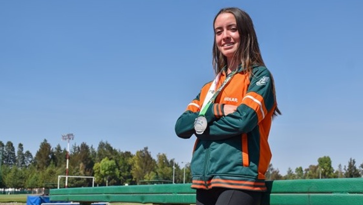 Paola Gómez, estudiante de la Udlap reconocida en atletismo | Especial