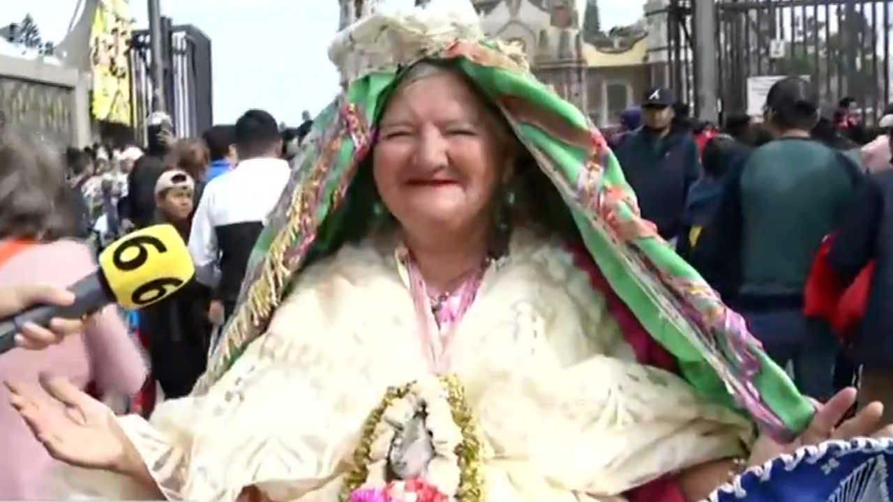 Cientos de peregrinos llegan a la Basílica de Guadalupe previo al 12 de diciembre