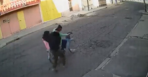 Intento de secuestro en Ecatepec.| (Especial)