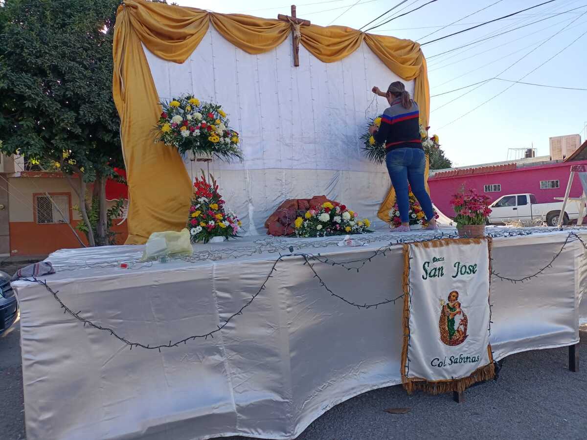 Altar de la familia de la Fuente Escapista en Lerdo. | Especial