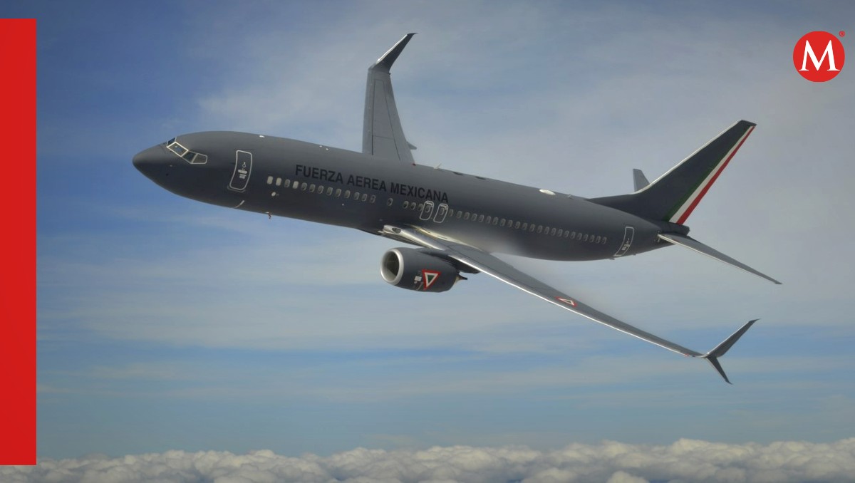 Boeing 737-800 de la Sedena. | Especial