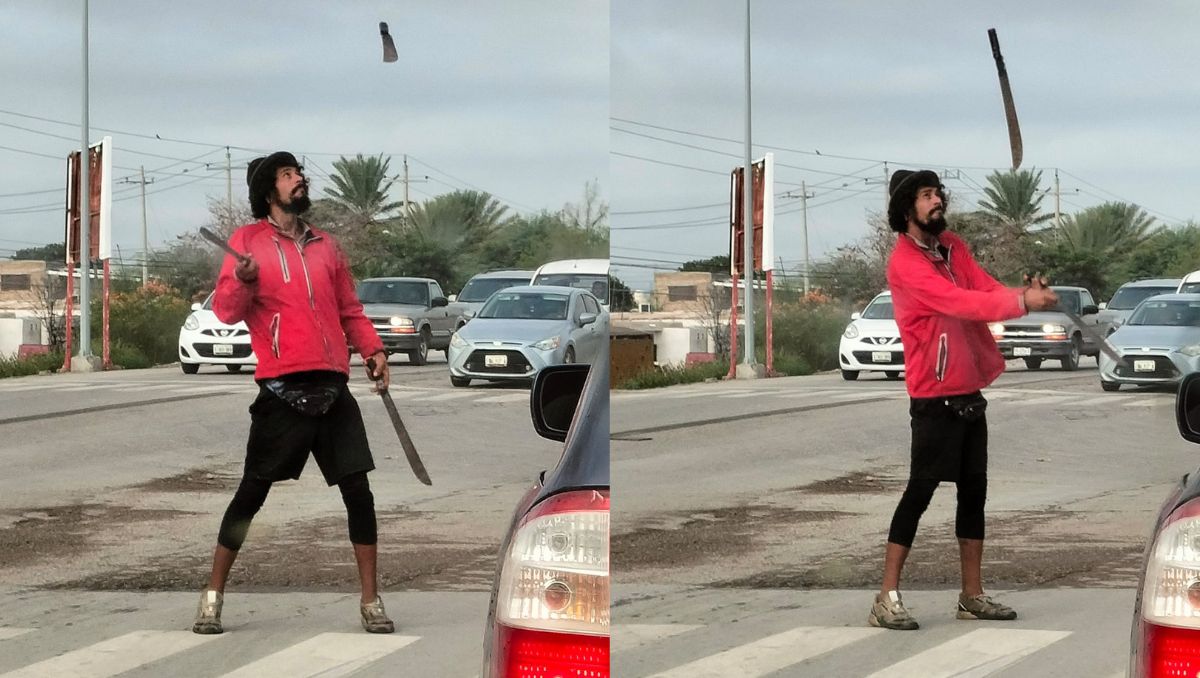 También conocido como "El Chino", le pone peligro a su espectáculo. (Especial)