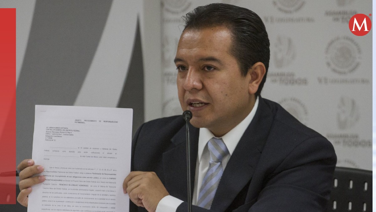 El diputado Héctor Saúl Téllez habló en nombre de la bancada panista. | Cuartoscuro