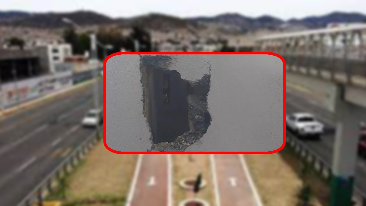 El pozo tiene una profundidad de siete metros, incluso cuenta con una escalera