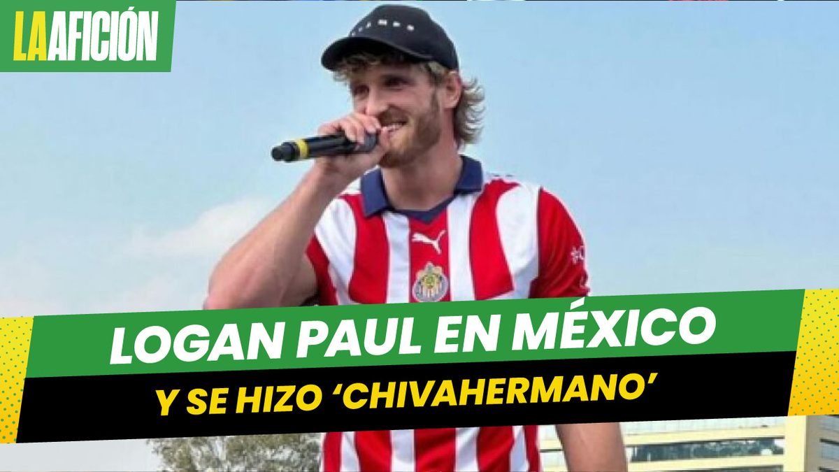 Logan Paul se 'vuelve' fan de Chivas en su visita a México