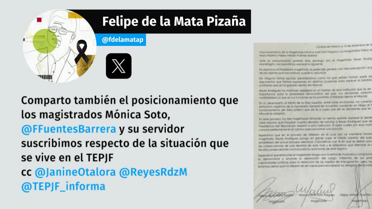 Magistrados niegan que temas administrativos justifiquen exigir la renuncia de Reyes Rodríguez