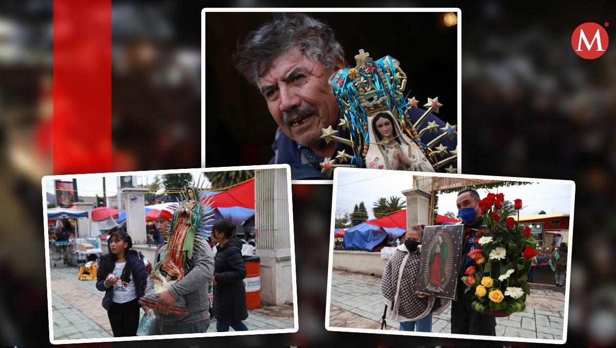 Peregrinos llegan a la Villita de Pachuca para agradecer a la Virgen (Jorge Sánchez)