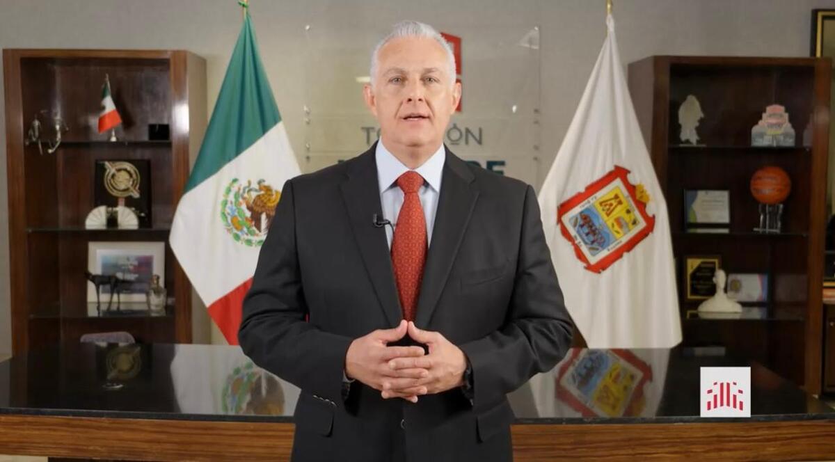 Román Alberto Cepeda, alcalde de Torreón. | Especial