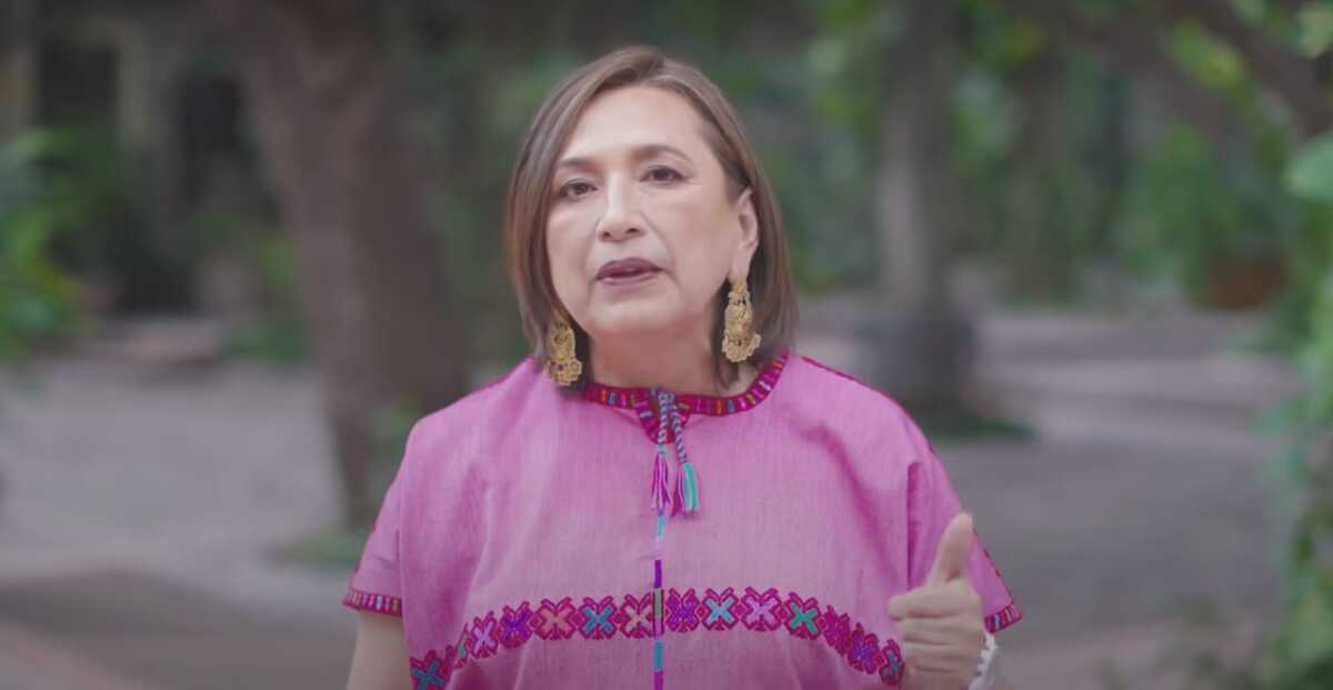 El video fue publicado en las redes sociales de la pre candidata presidencial, Xóchitl Gálvez.