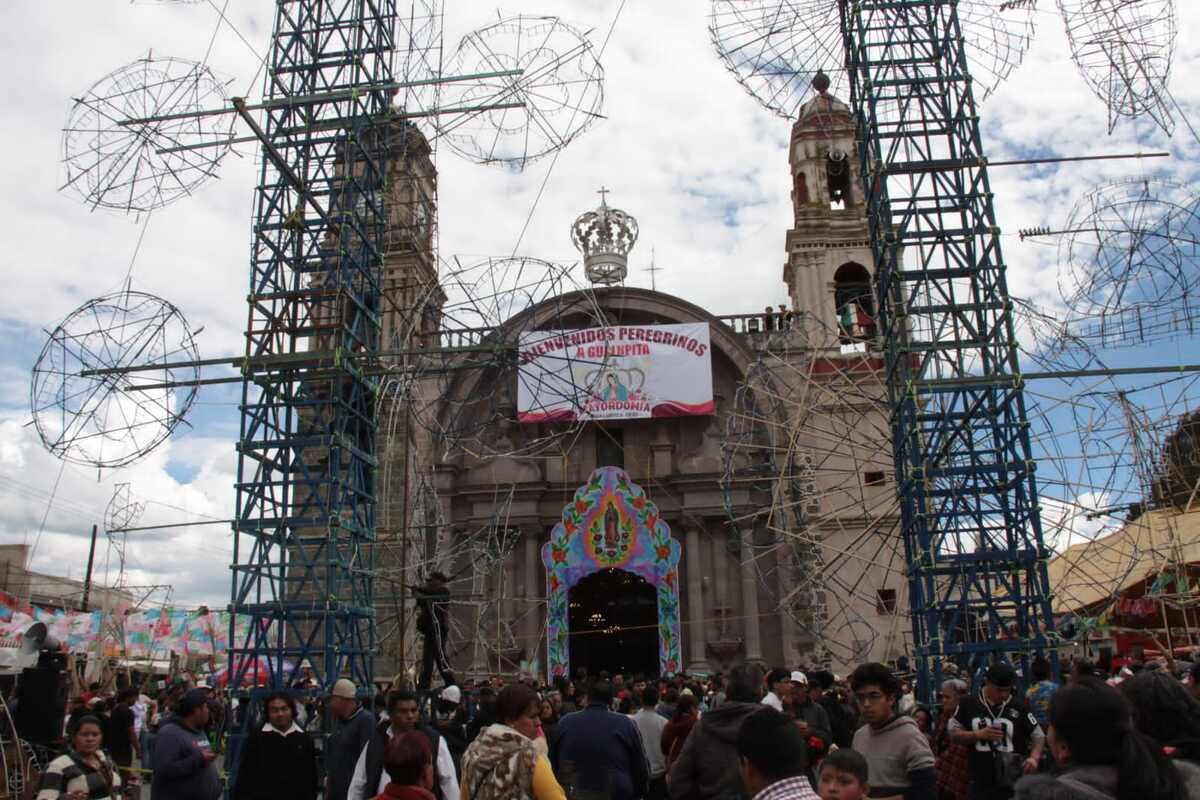Comunidad de Gualupita en Día de la Virgen.| Fotos:  Iván Carmona