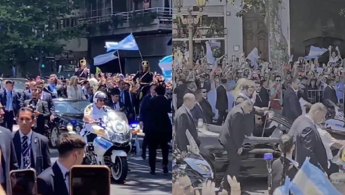 El ataque contra el presidente quedó grabado desde varios ángulos | Especial