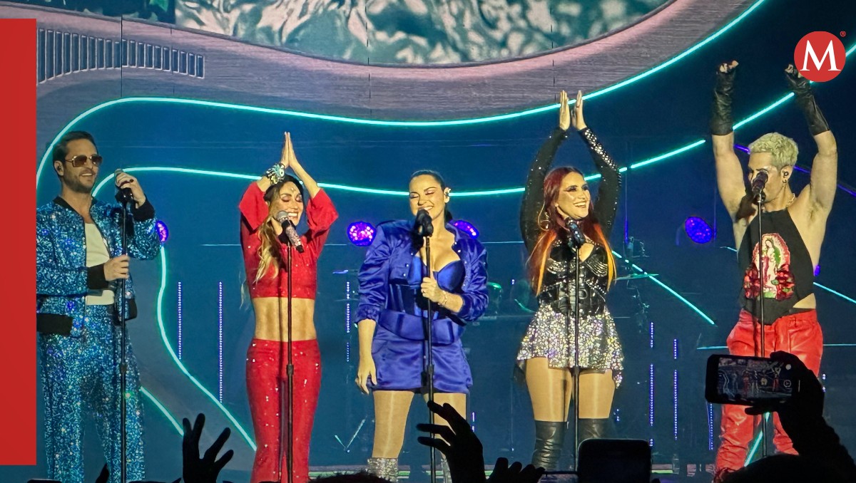 RBD en Monterrey. Foto: Alberto Santos