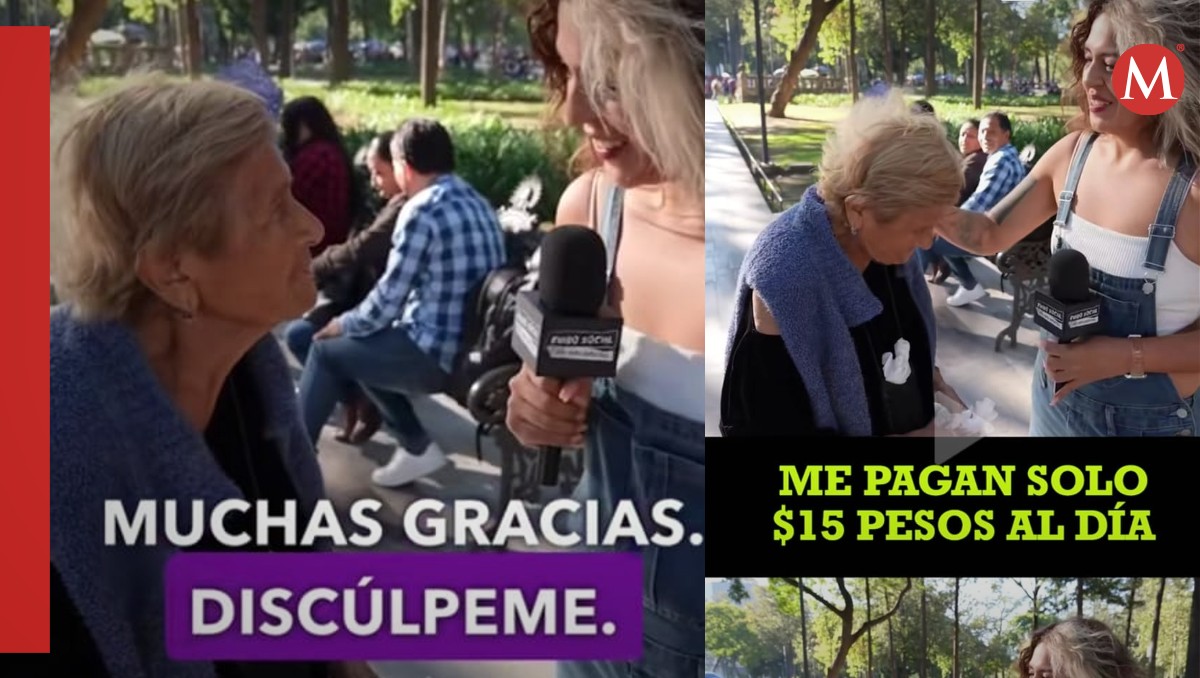 Abuelita confiesa cuánto gana al día. | ESPECIAL
