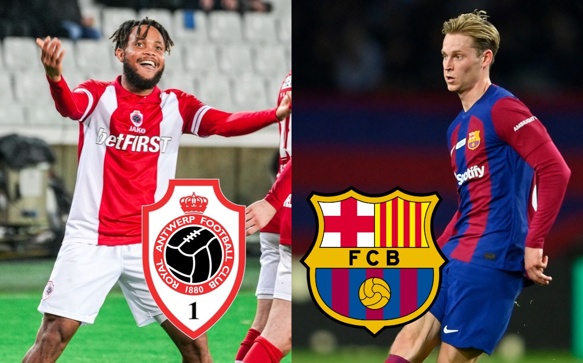 Dónde VER Antwerp vs Barcelona Champions league 2023 (Instagram @royal_antwerp_fc/AFP)