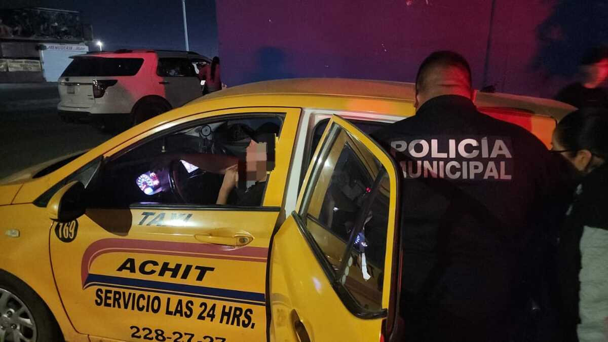 Fue a las 7:40 de la tarde cuando tomaron el taxi. (Especial)