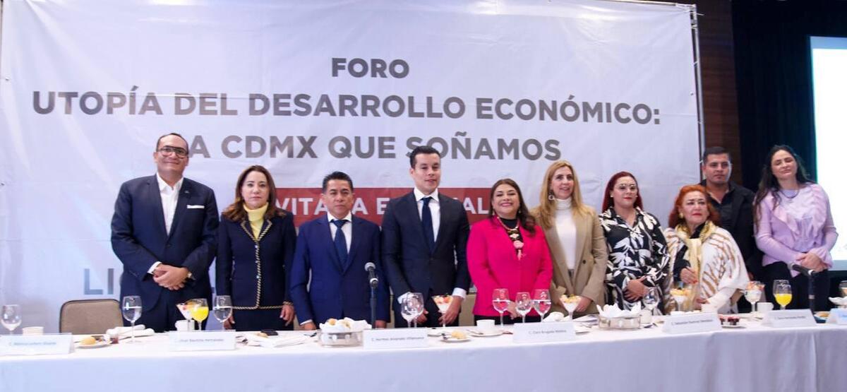 La pre candidata unica por Morena se reunió con el sector empresarial de la Ciudad de México