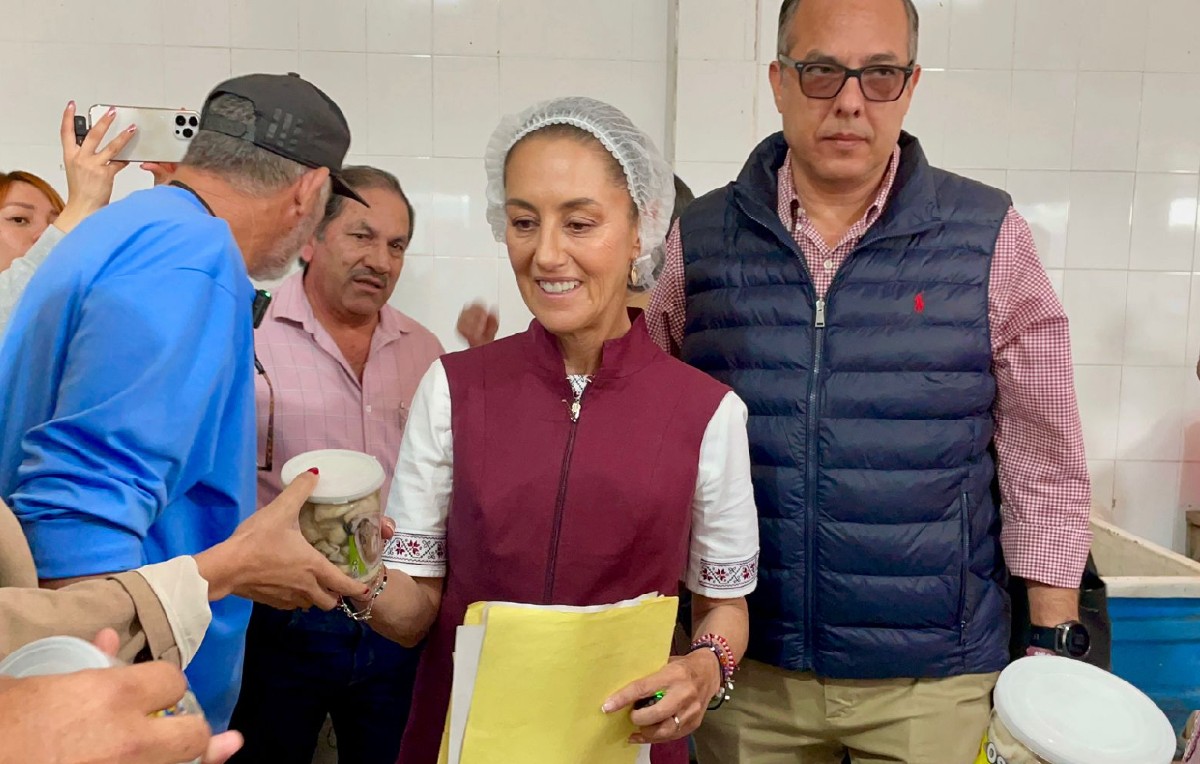 Claudia Sheinbaum en el municipio de Ahome, Sonora (Foto: José Antonio Belmont)