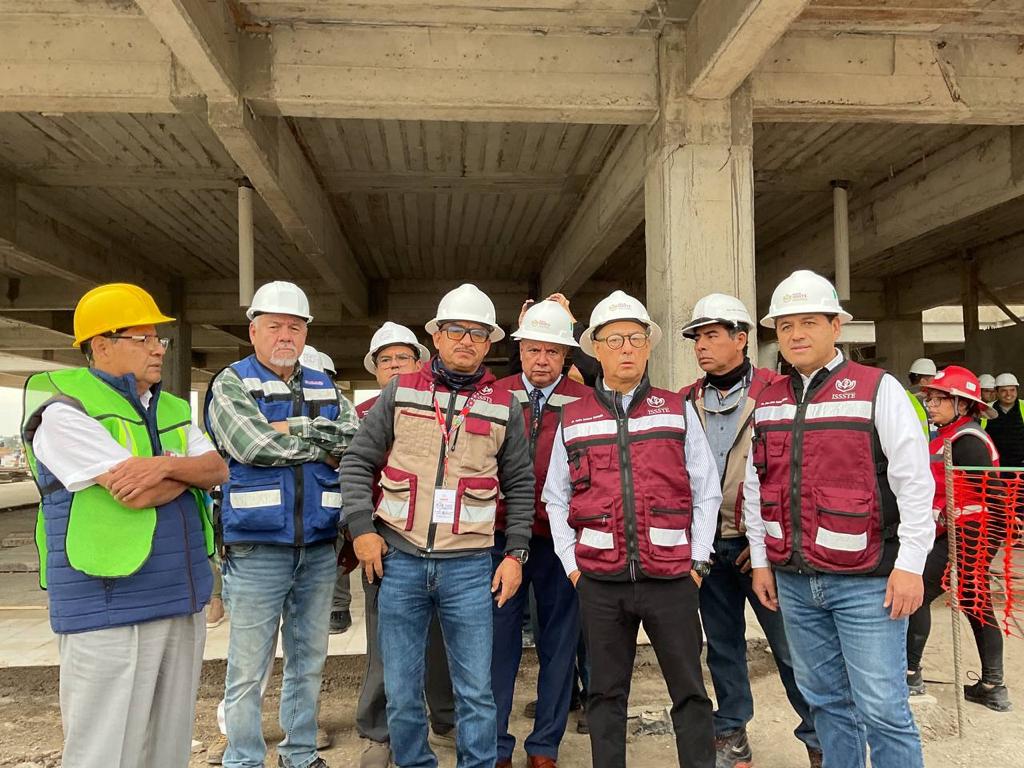 Construcción de nuevos hospitales del ISSSTE. (Especial)