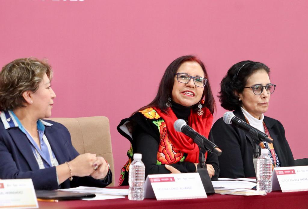 Leticia Ramírez participó en la LIX Reunión Nacional Plenaria Ordinaria del CONAEDU | X: @Letamaya