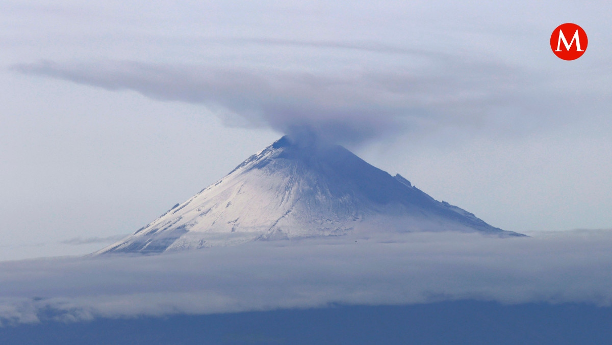 Volcán Popocatépetl sorprende con espectacular postal | FOTOS | Especial