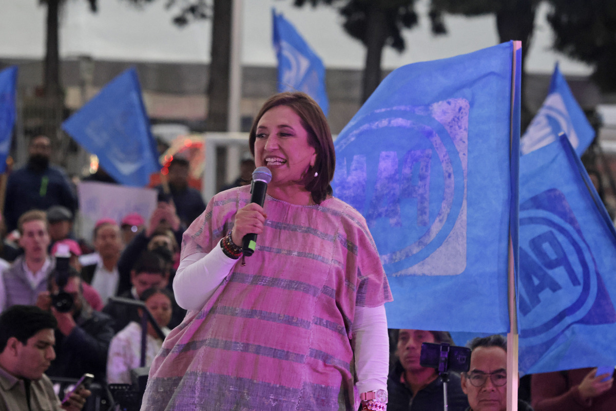 Xóchitl Gálvez, precandidata presidencial de Fuerza y Corazón por México. | Foto: Agencia Enfoque