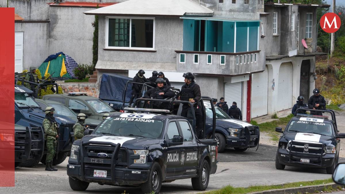 Fuerzas federales y estatales en Texcaltitlán | (Cuartoscuro)
