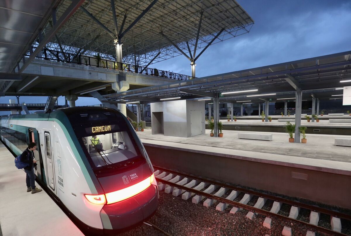 Inauguración del Tren Maya. (Ariel Ojeda)