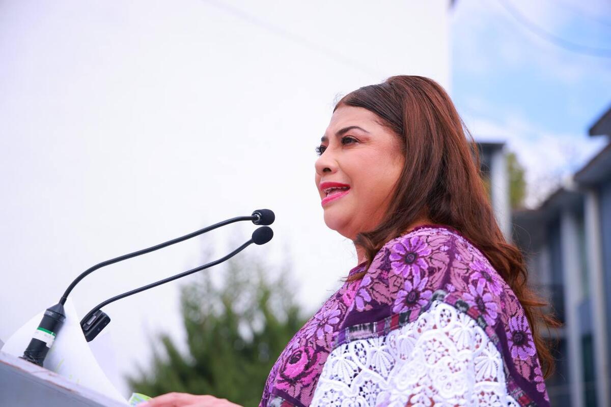 Clara Brugada durante asamblea asegura que va a recuperar la alcaldía Álvaro Obregón | Azucena Rangel