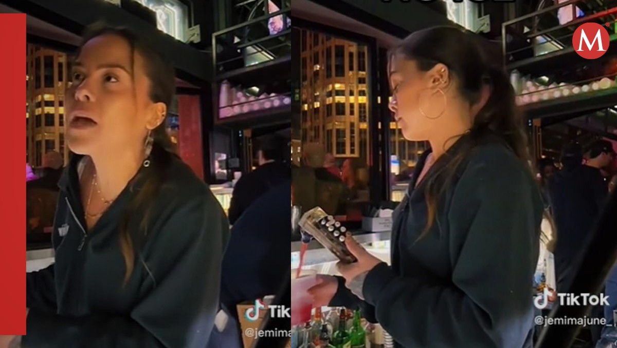Camarero se vuelve viral por hablar de las bebidas. | Especial