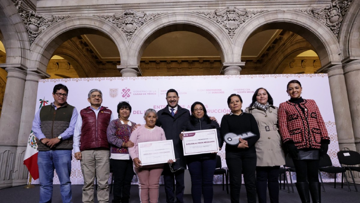 CdMx entrega apoyos de Reconstrucción, Rehabilitación y Reubicación de Vivienda Unifamiliar a damnificados por el sismo de 2017 | Especial