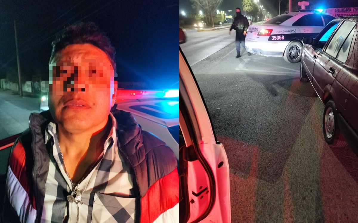 El hombre quedó detenido. (Especial)