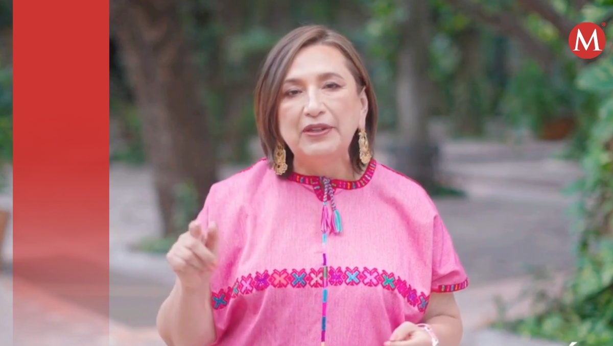 La precandidata dio a conocer a su versión en IA. | Especial