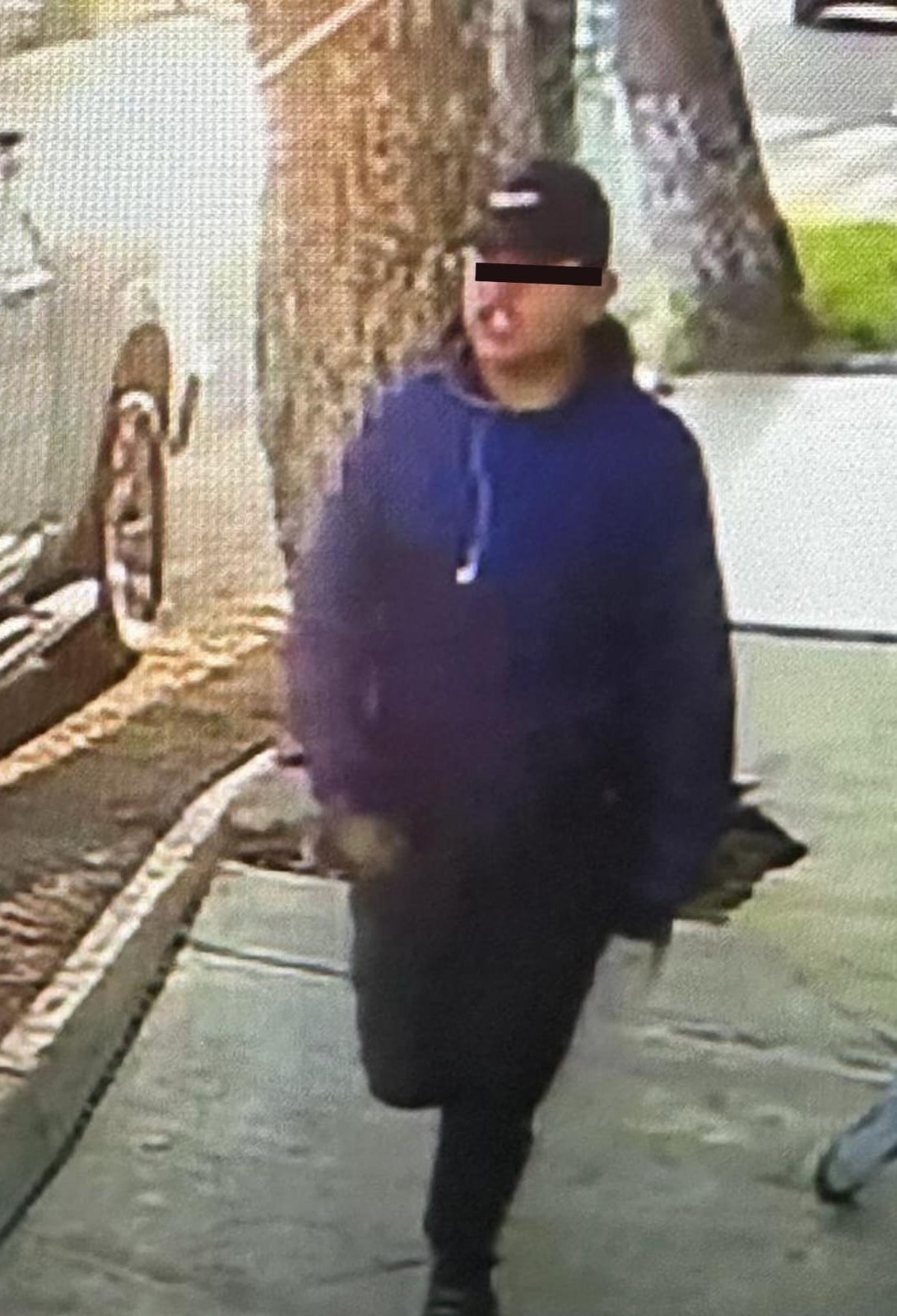 Presunto ladró de vehículos