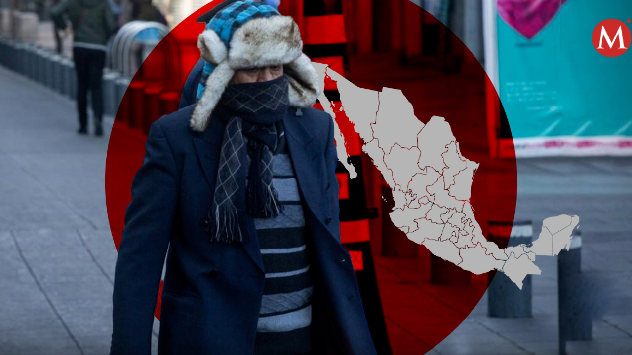 SMN prevé temperaturas de menos 10 grados en estados del país