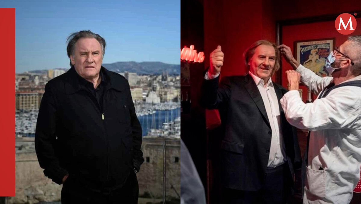 Gérard Depardieu: retiran figura del actor del museo de cera de París