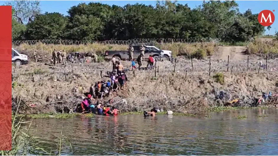 Migrantes cruzan de manera ilegal a EU por frontera de Tamaulipas