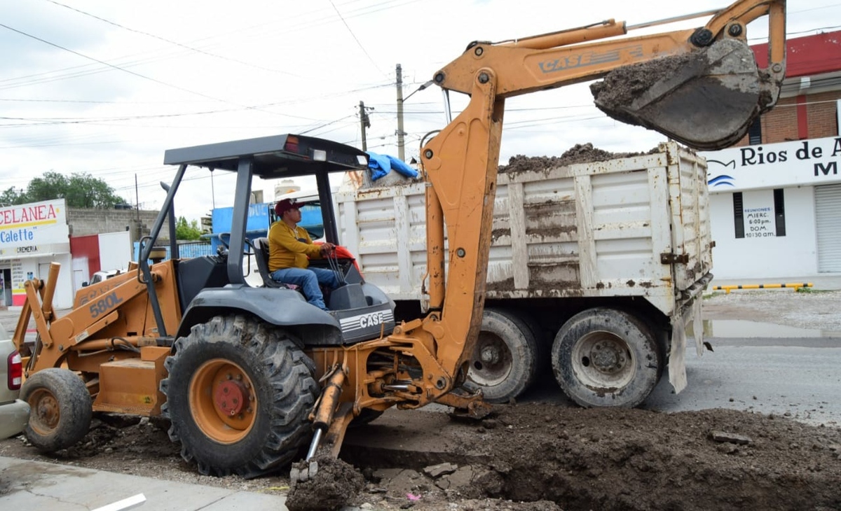 Salvador Jiménez anunció obras de drenaje como cierre de año. (Francisco Villeda)