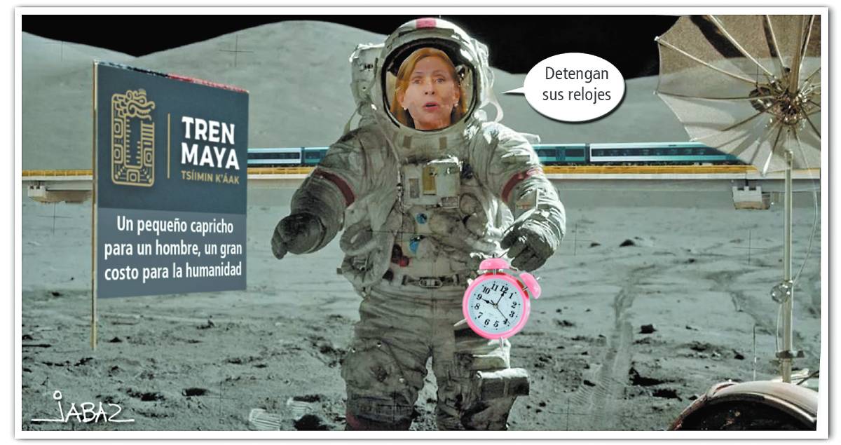 Tatiana en la luna