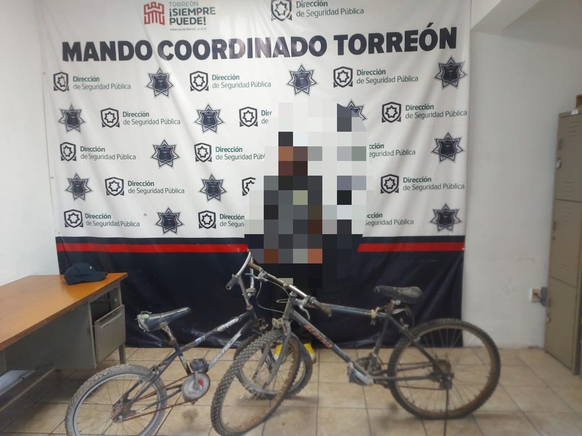 Detienen a hombre por robar en Torreón.