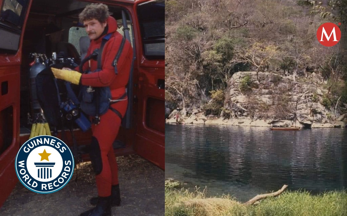 En El Mante hay Récord Guinness por buceo en caverna