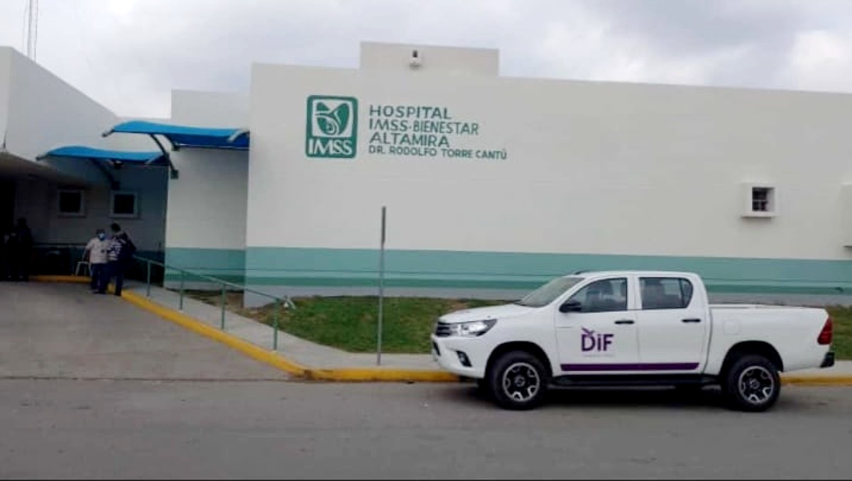 Hospital IMSS-Bienestar en Altamira "Dr. Rodolfo Torre Cantú"- (FB: Adriana Rodríguez)