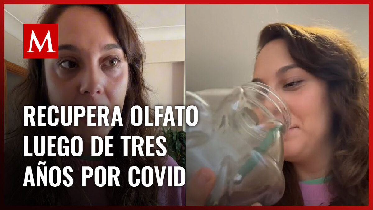 Mujer recupera el olfato tras luego de tres años, esto como consecuencia del covid-19