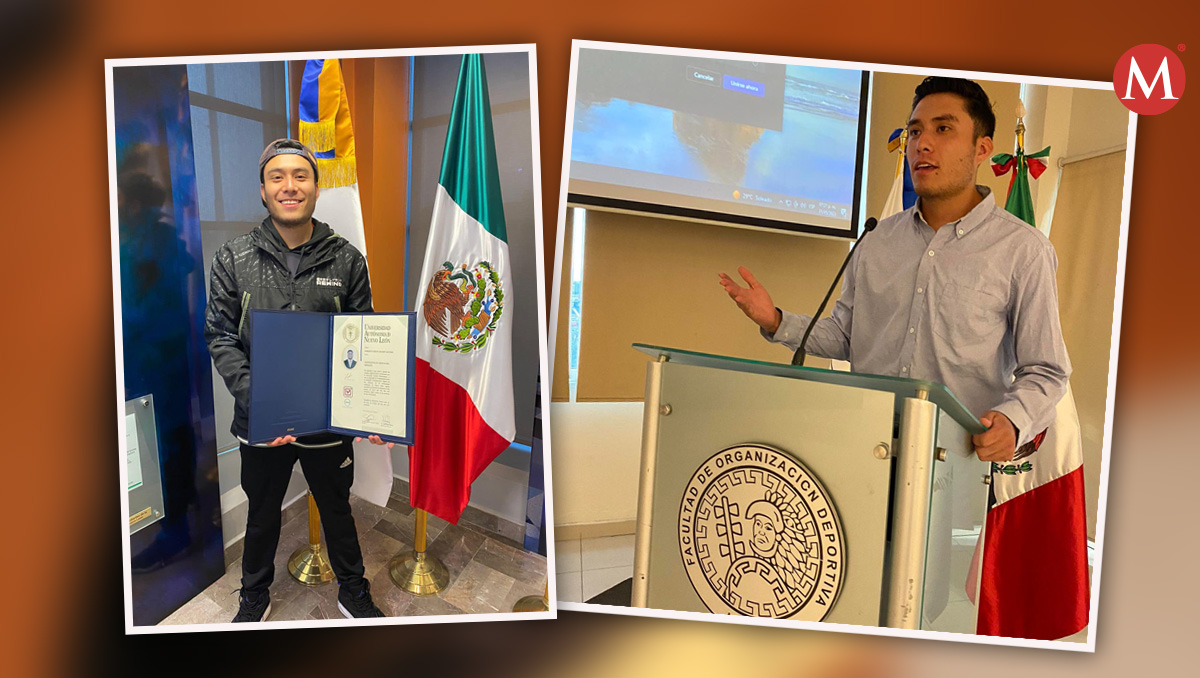 Roberto Legaspi se graduó en diciembre del 2022 y recibió este año su título | Especial